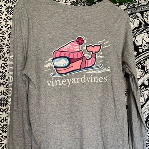 Vineyard Vines Winter Sledding long sleeve shirt
